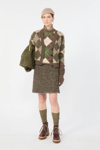 MaxMara-Weekend jupe Brun-multi