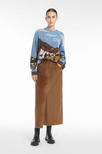MaxMara-Weekend jupe Brun