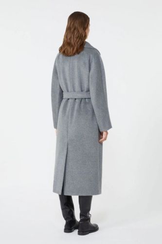 MaxMara-Weekend manteau Gris femmes (Manteau long laine alpaca - TEMPERA gris) - Marine | Much more than shoes