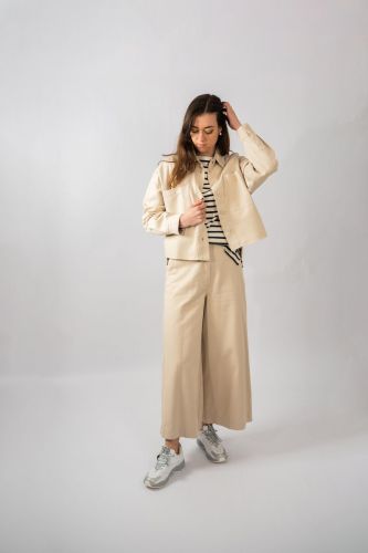 Pantalon beige MAXMARA | Marine