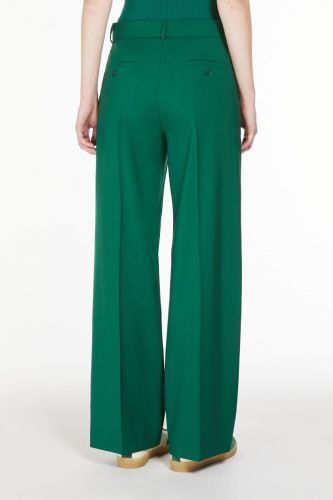 Pantalon palazzo vert MAXMARA | Marine