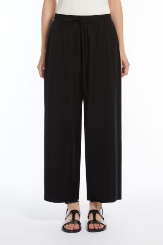 Pantalon en jersey stretch noir MAXMARA | Marine