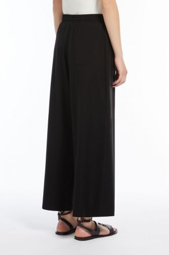 Pantalon en jersey stretch noir MAXMARA | Marine