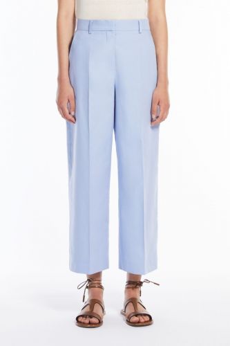 Pantalon court bleu ciel MAXMARA | Marine