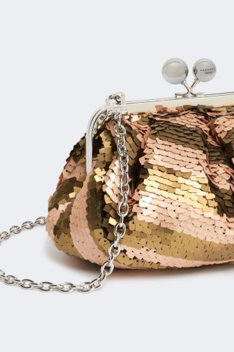 Sac Pasticcino à sequins dorés MAXMARA | Marine