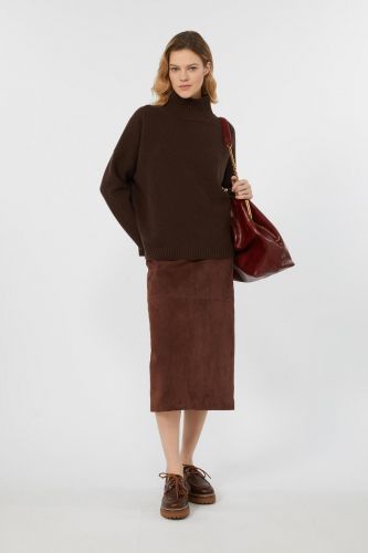 MaxMara-Weekend pull Brun