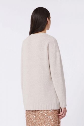 Pull oversize beige MAXMARA | Marine
