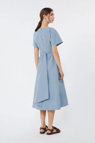 Robe bleu ciel ceinturée MAXMARA | Marine