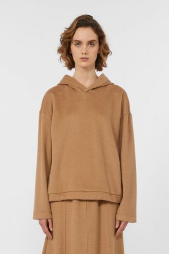 MaxMara-Weekend sweat  Camel femmes (Sweat capuche doux - OSCURI camel) - Marine | Much more than shoes
