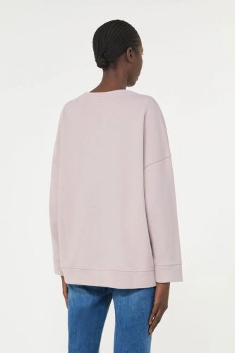 Sweat-shirt oversize rose MAXMARA | Marine