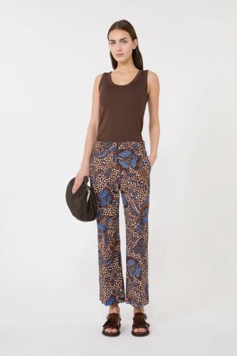 Top brun côtelé MAXMARA | Marine