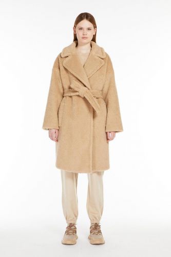 MaxMara-Weekend manteau Camel femmes (Teddy 