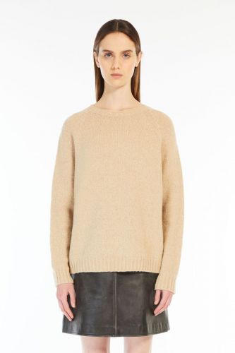 Pull tout doux beige MAXMARA | Marine