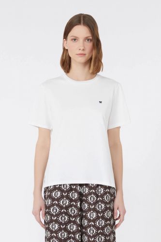 MaxMara-Weekend tee-Shirt Blanc