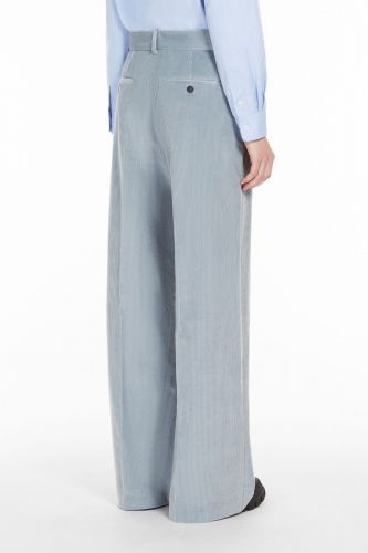 Pantalon en velours bleu MAXMARA | Marine