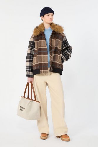 MaxMara-Weekend manteau Brun-multi