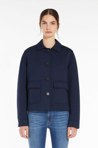 Veste en jersey bleu marine MAXMARA | Marine