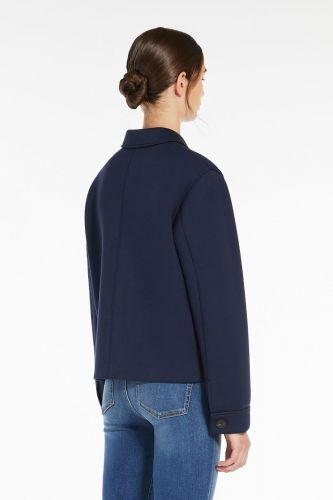 Veste en jersey bleu marine MAXMARA | Marine