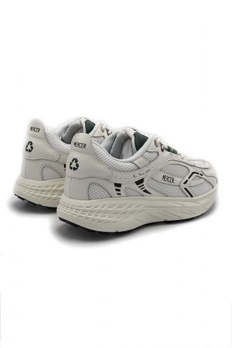 Mercer basket bas Blanc hommes (Re-Run nappa - Re-Run MAX nappa) - Marine | Much more than shoes