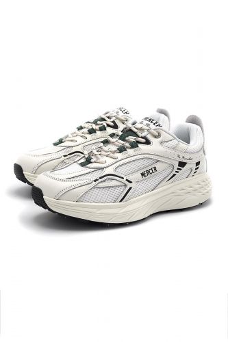 Mercer basket bas Blanc hommes (Re-Run nappa - Re-Run MAX nappa) - Marine | Much more than shoes