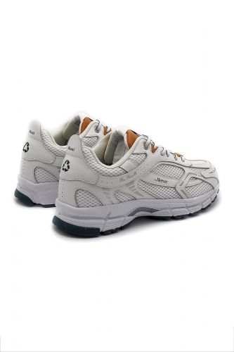 Mercer basket bas Blanc hommes (Runner blanc patte orange  - 1001 RE-RUN city blanc/orange) - Marine | Much more than shoes