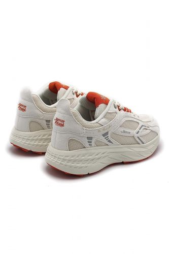 Mercer basket bas Blanc femmes (Runner blanc & rouge - 1009 RE-RUN max suede) - Marine | Much more than shoes