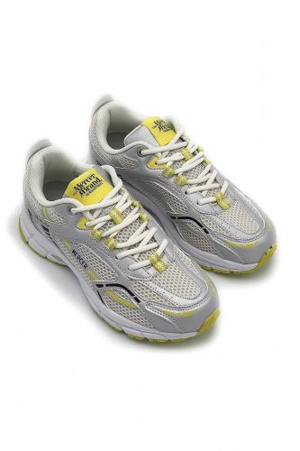 Mercer basket bas Argent femmes (Runner silver & néon jaune - 1007 RE-RUN fluo jaune/argent) - Marine | Much more than shoes