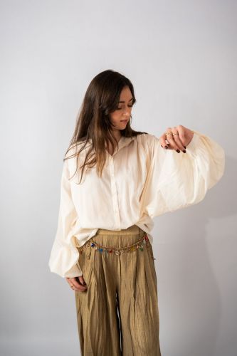 Blouse écru MES DEMOISELLE | Marine