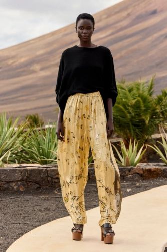 Mes Demoiselles pantalon Or