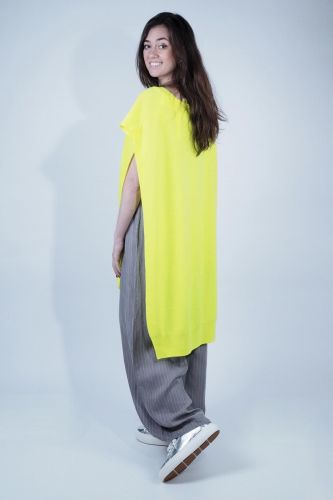 Poncho jaune fluo MESDEMOISELLES | Marine