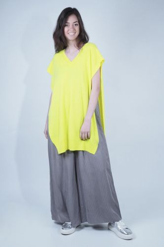 Poncho jaune fluo MESDEMOISELLES | Marine