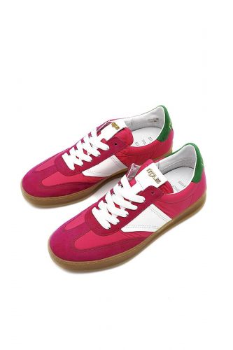 Mjus basket bas Rose femmes (Basket rose clair & fuschia - T94109 rose) - Marine | Much more than shoes