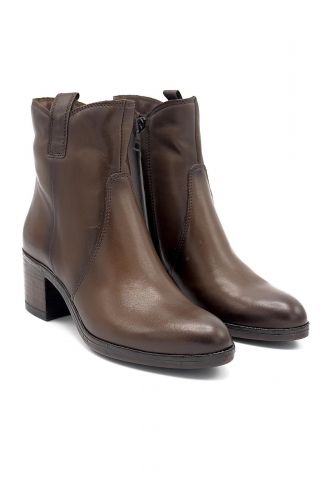 Boots en cuir brun MJUS | Marine