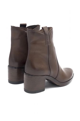 Boots en cuir brun MJUS | Marine