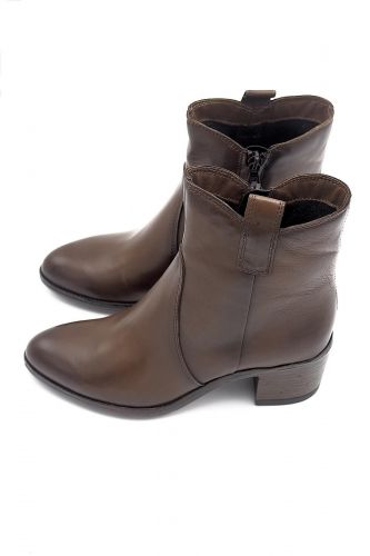 Boots en cuir brun MJUS | Marine