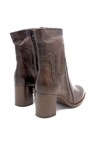 Boots en cuir brun MJUS | Marine