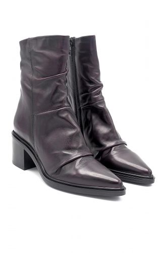 Boots en cuir mauve MJUS | Marine