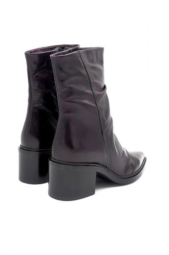 Boots en cuir mauve MJUS | Marine