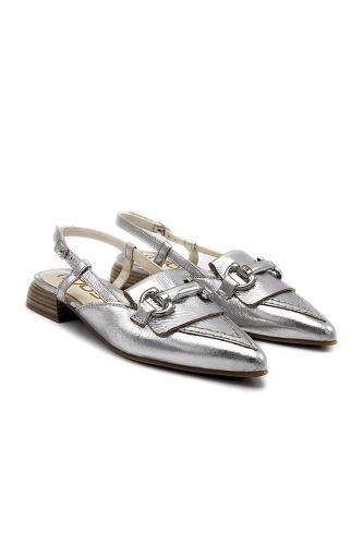 Mjus slingback Argent femmes (Slingback vernis argenté - T92103 argent) - Marine | Much more than shoes