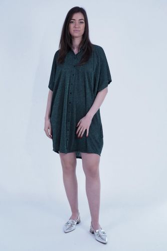 Momoni robe Vert femmes (Robe lurex - ASADO verdone) - Marine | Much more than shoes