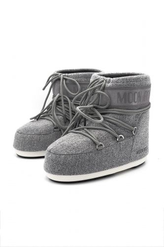 Moon boot basses en feutre gris MOON BOOT | Marine