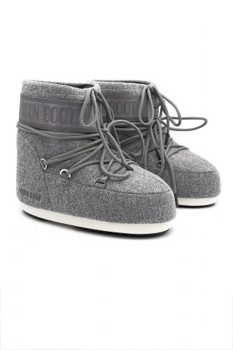 Moon boot basses en feutre gris MOON BOOT | Marine