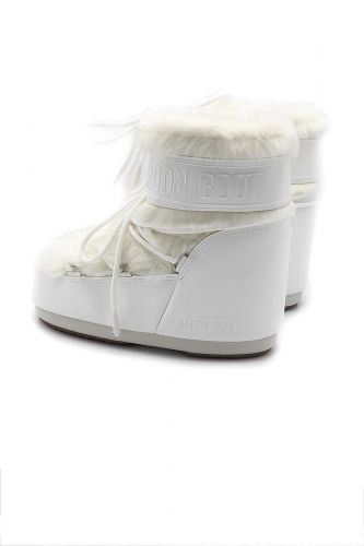 Moon boot basses fausse fourrure blanc MOON BOOT | Marine