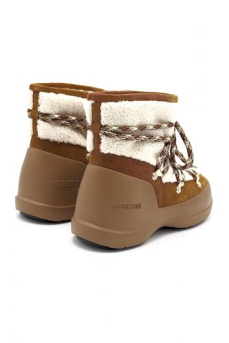 Moon boot peau de mouton & camel MOON BOOT | Marine