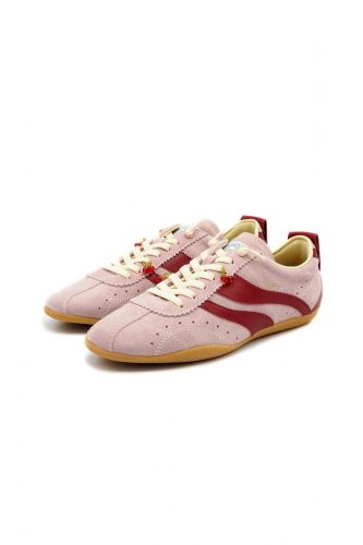 Baskets roses et bordeaux avec mini-cerises MRP | Marine