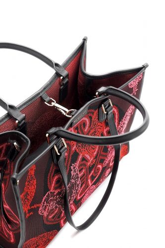 Sac cabas tissé à la main, thème coloré MY-BEST BAG | Marine