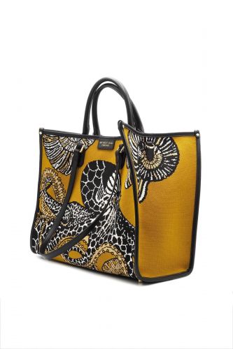 My-Best Bag  sac Bleu-multi femmes (Grand shopper Octopus - 2016  Big Tote Pieuvre) - Marine | Much more than shoes