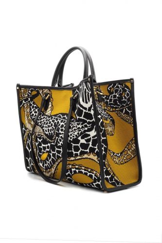 My-Best Bag  sac Bleu-multi femmes (Grand shopper Octopus - 2016  Big Tote Pieuvre) - Marine | Much more than shoes