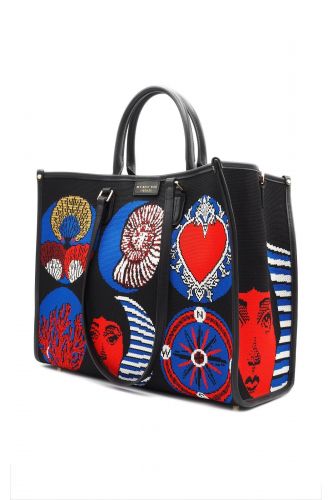 My-Best Bag  sac Bleu-multi femmes (Grand shopper Submarine bleu & rouge - 2016  Big Tote bleu multi) - Marine | Much more than shoes