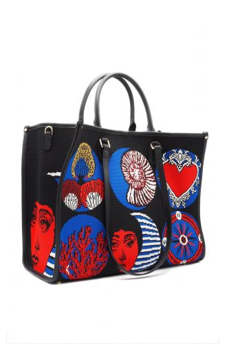 My-Best Bag  sac Bleu-multi femmes (Grand shopper Submarine bleu & rouge - 2016  Big Tote bleu multi) - Marine | Much more than shoes